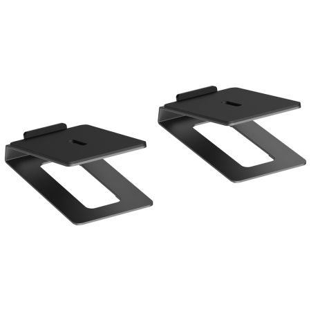 AISENS Soporte Universal De Sobremesa Para Altavoces, Negro