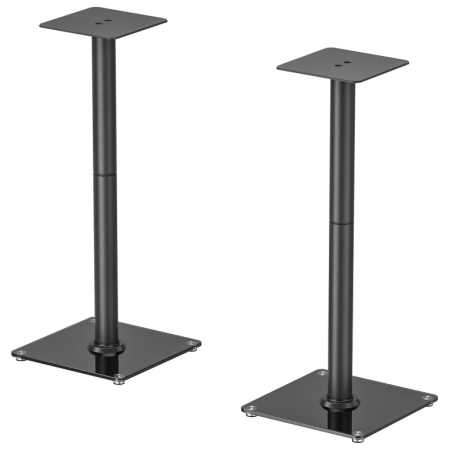 AISENS Soporte Universal De Suelo Para Altavoces, Negro