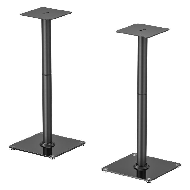 AISENS Soporte Universal De Suelo Para Altavoces, Negro