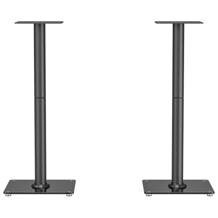 AISENS Soporte Universal De Suelo Para Altavoces, Negro