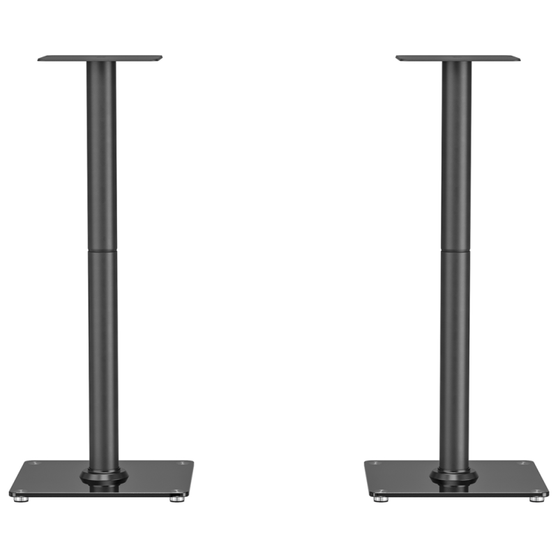 AISENS Soporte Universal De Suelo Para Altavoces, Negro