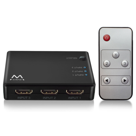 Ewent EW3730 interruptor de video HDMI