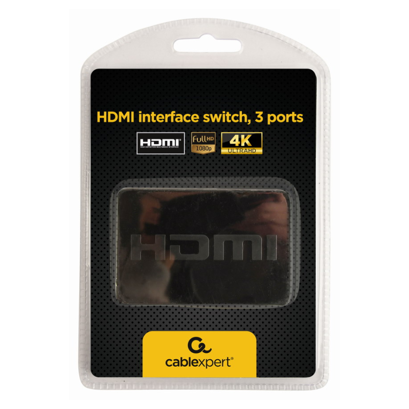 Gembird DSW-HDMI-34 interruptor de video