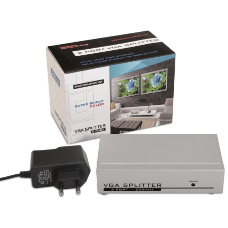 AISENS A116-0084 divisor de video VGA 2x VGA