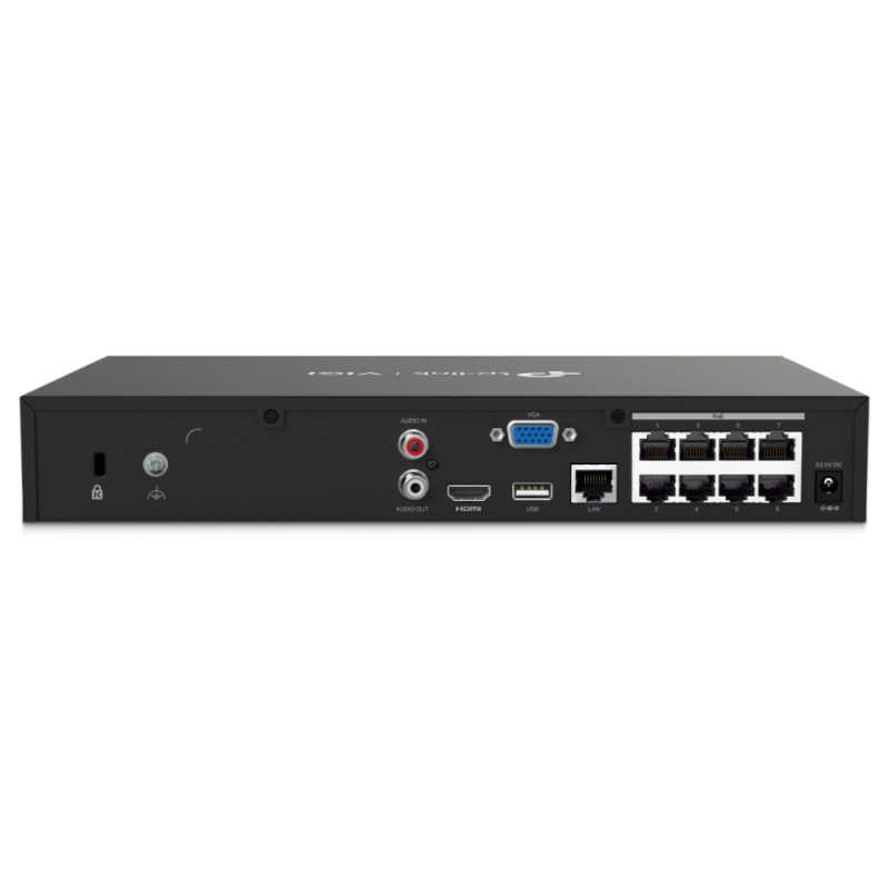 TP-Link VIGI NVR1008H-8P Negro