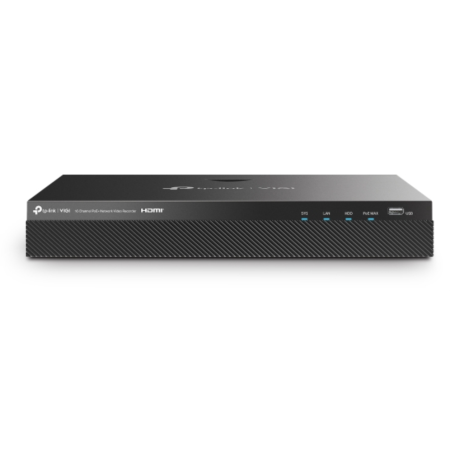 TP-Link VIGI NVR2016H-16MP Grabadore de vídeo en red (NVR) Negro