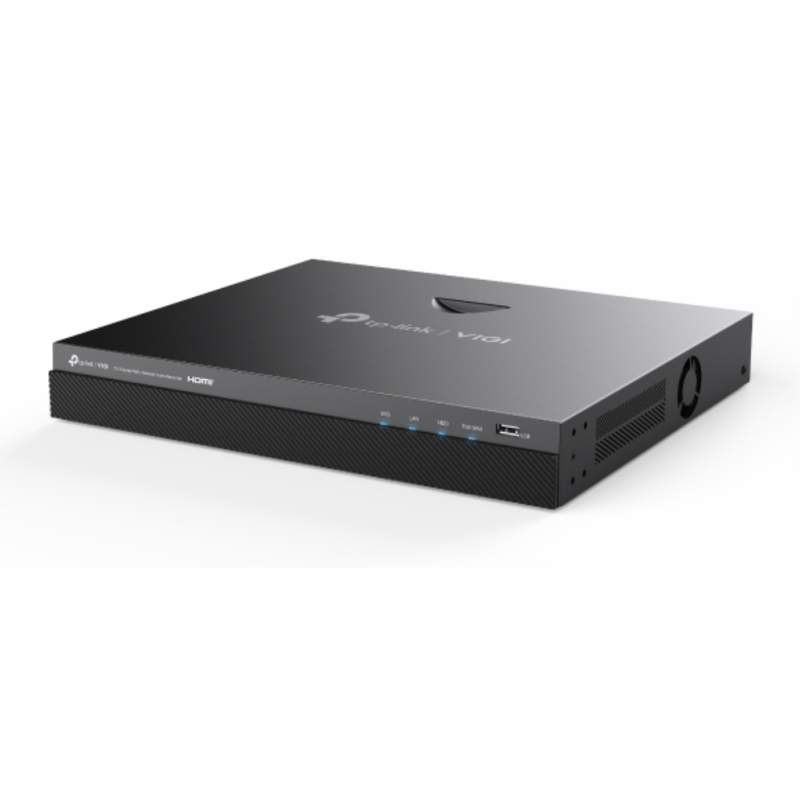 TP-Link VIGI NVR2016H-16MP Grabadore de vídeo en red (NVR) Negro