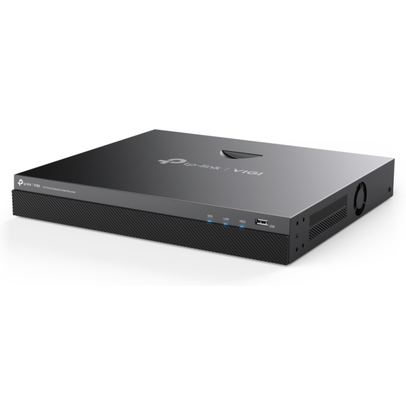 TP-Link VIGI NVR2016H Grabadore de vídeo en red (NVR) Negro
