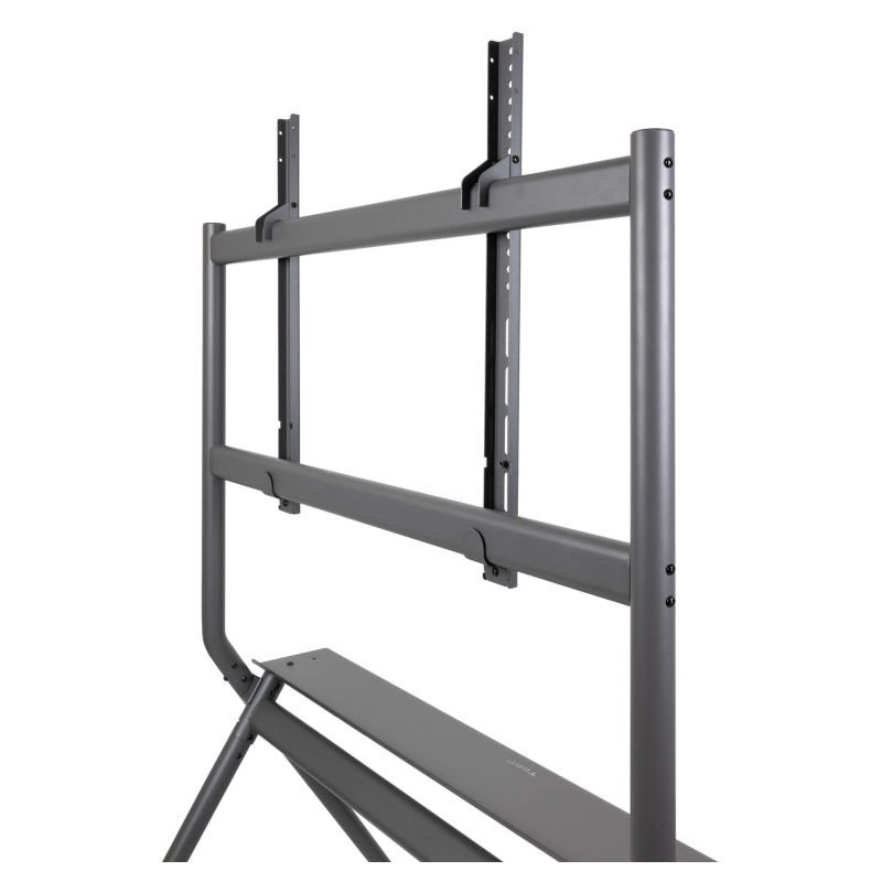 TooQ iSTAND Soporte de Suelo con Ruedas para Pantallas 50″- 86″, Gris