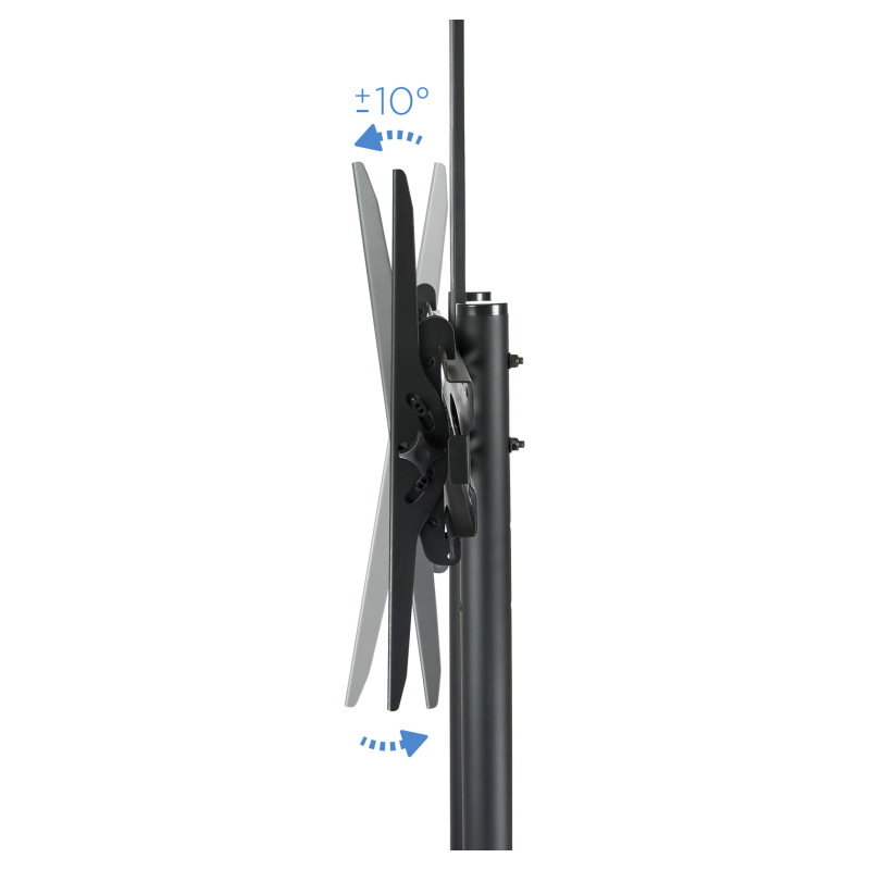 TooQ FS1470M-B soporte para pantalla de señalización 177,8 cm (70″) Negro