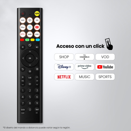 Hisense 40A4S 101,6 cm (40″) Full HD Smart TV Wifi Negro 200 cd / m²