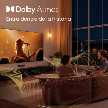 Hisense 40A5S 101,6 cm (40″) Full HD Smart TV Wifi Negro 250 cd / m²