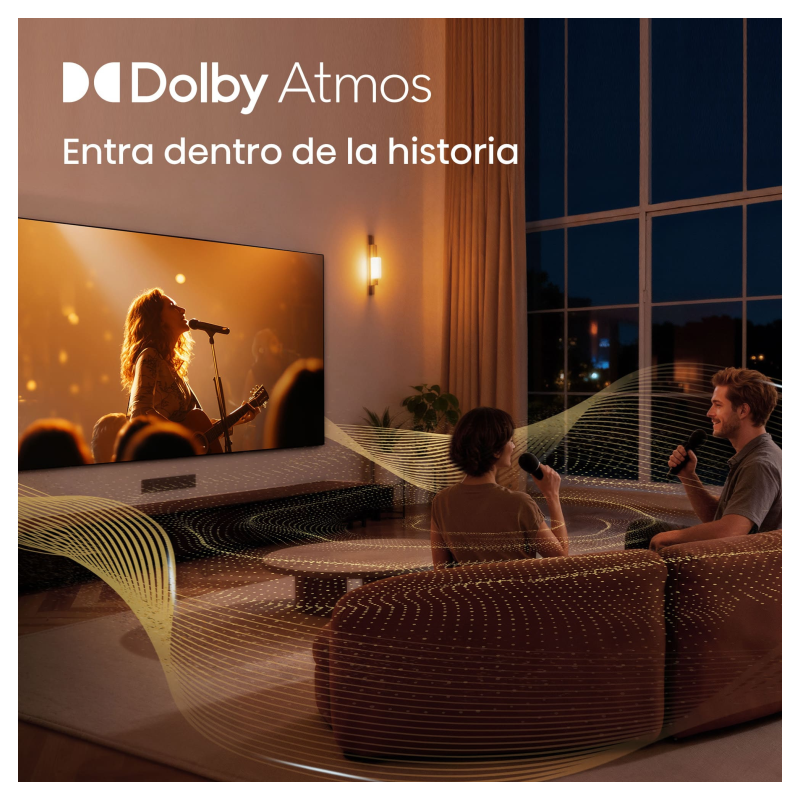 Hisense 40A5S 101,6 cm (40″) Full HD Smart TV Wifi Negro 250 cd / m²