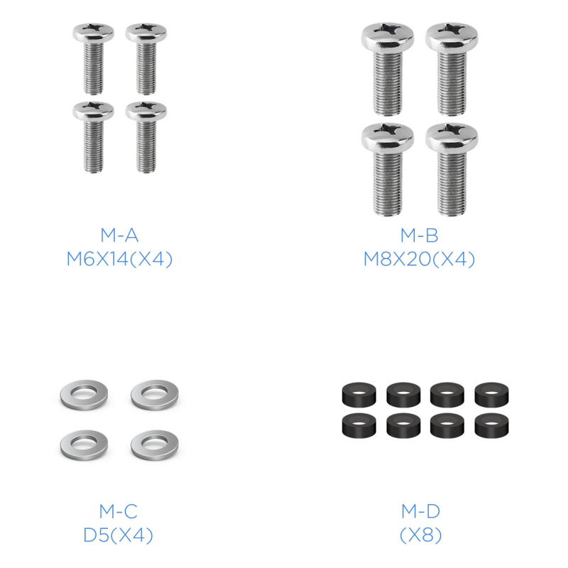 TooQ VMA0200-B accesorio para soporte de televisor