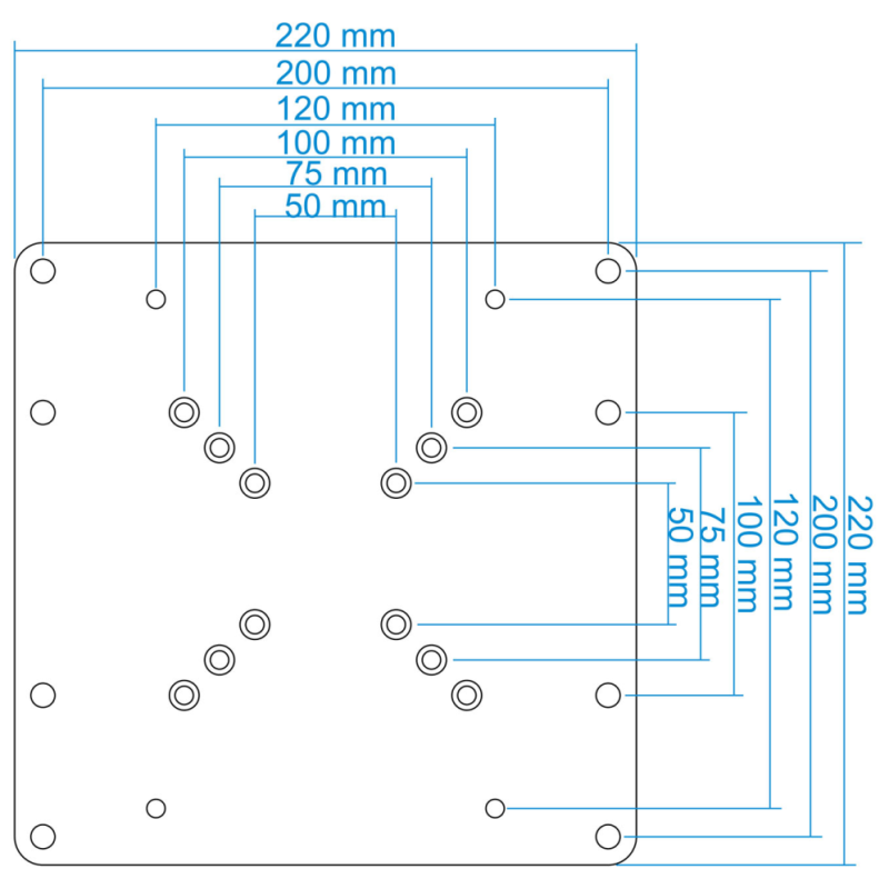 TooQ VMA0200-B accesorio para soporte de televisor
