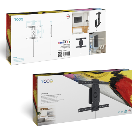 TooQ LP3780F-R soporte para TV 2,03 m (80″)