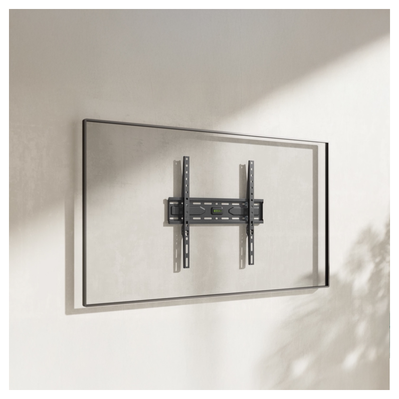 TooQ Soporte Fijo de pared para pantallas 37″- 86″, Negro