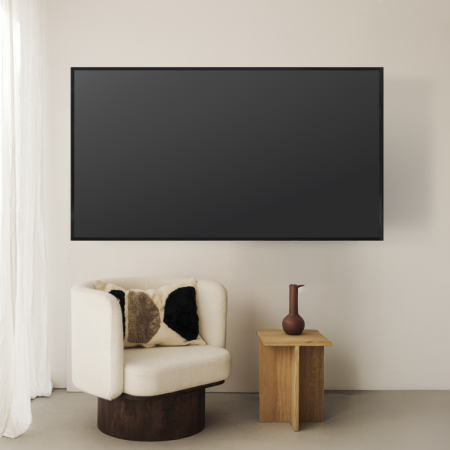 TooQ Soporte Fijo de pared para pantallas 37″- 80″, Negro
