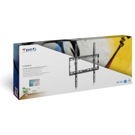 TooQ LP1070F-B soporte para TV 177,8 cm (70″) Negro