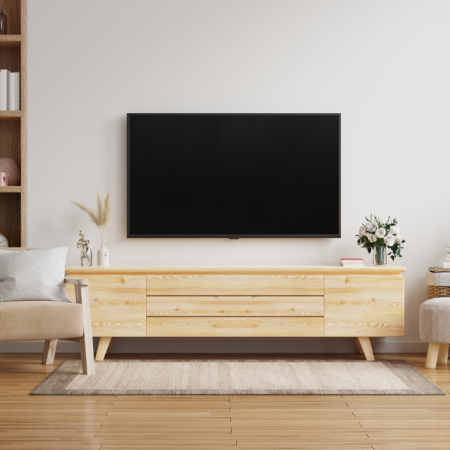 TooQ LP1080F-B soporte para TV 2,03 m (80″) Negro