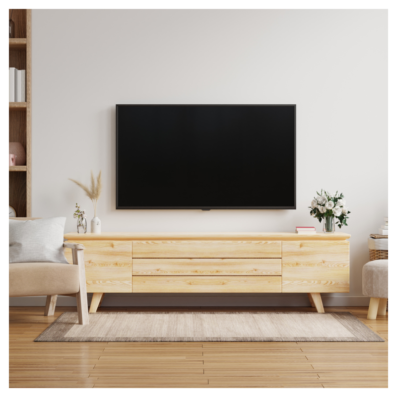 TooQ LP1080F-B soporte para TV 2,03 m (80″) Negro