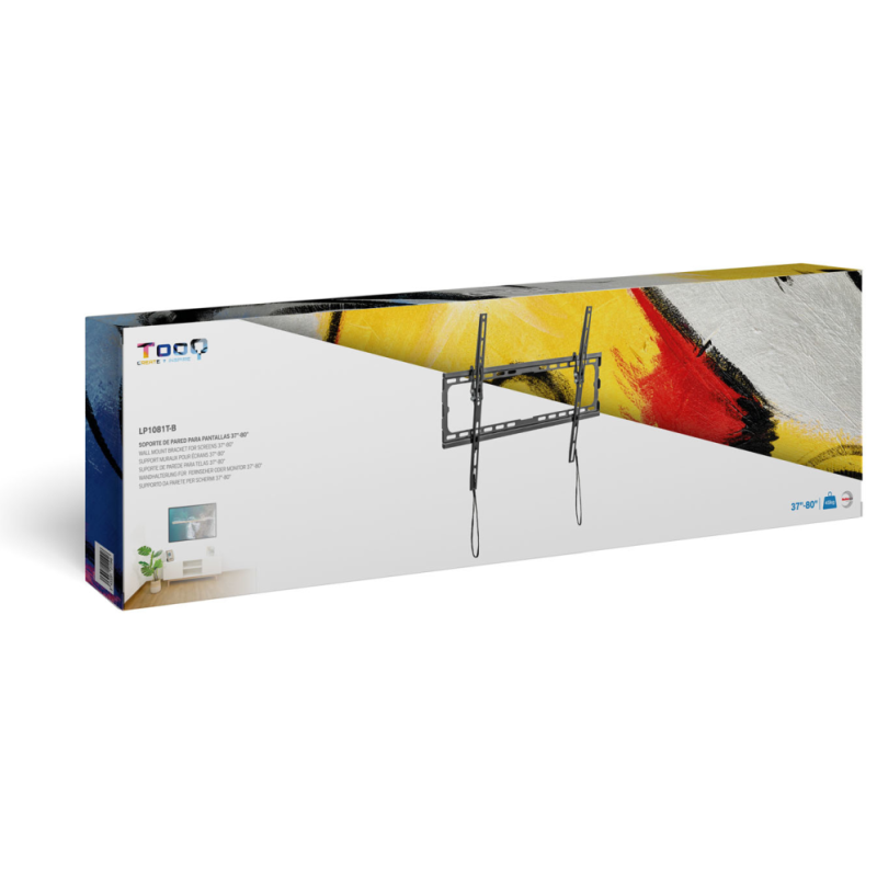 TooQ LP1081T-B soporte para TV 2,03 m (80″) Negro