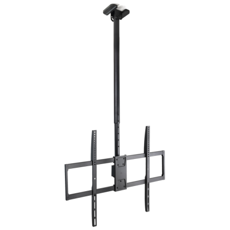 TooQ Soporte de Techo Extensible para Pantallas 50″-100″, Negro