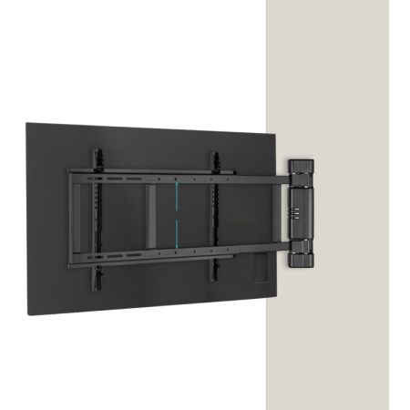 TooQ Soporte de pared Con regulación eléctrica para pantallas de 32” – 75”, Negro