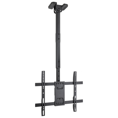 TooQ Soporte de Techo para Pantallas 32″-75″, Negro