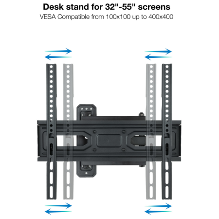 TooQ Soporte de pared para pantallas 32”- 55”