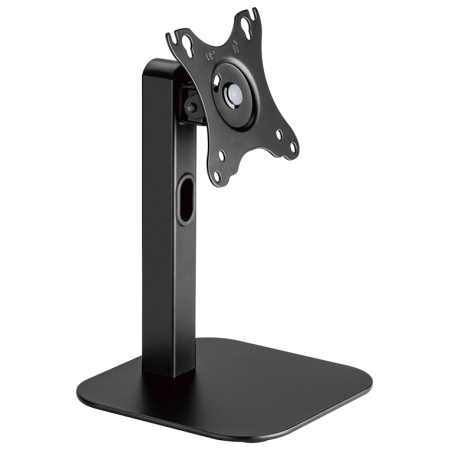 AISENS Soporte de Mesa Eco Giratorio e Inclinable Para Monitor/POS 2.5kg de 10″-24″, Negro