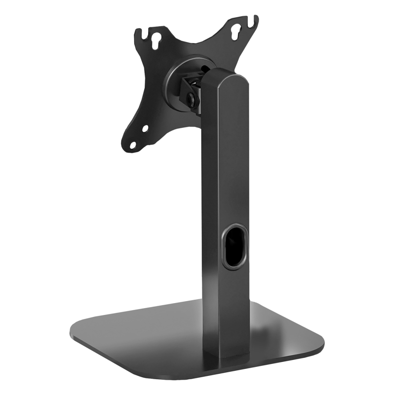 AISENS Soporte de Mesa Eco Giratorio e Inclinable Para Monitor/POS 2.5kg de 10″-24″, Negro