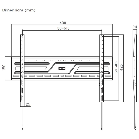 AISENS WT86T-315 2,18 m (86″)