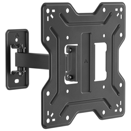 AISENS Soporte Eco Giratorio, Inclinable Para Monitor/TV 30kg (2 Pivotes) De 23″-43″, Negro