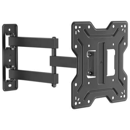 AISENS Soporte Eco Giratorio, Inclinable Para Monitor/TV 30kg (3 Pivotes) De 23″-43″, Negro