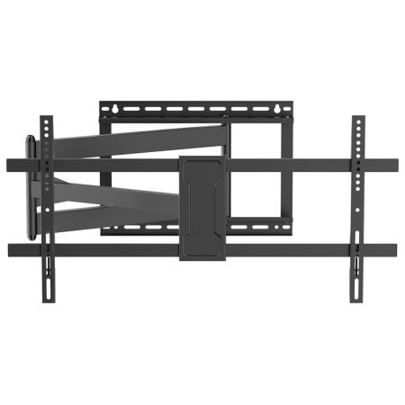 AISENS Soporte Pro Giratorio, Inclinable y Nivelable para Monitor/TV 50kg de 43″-80″, Negro