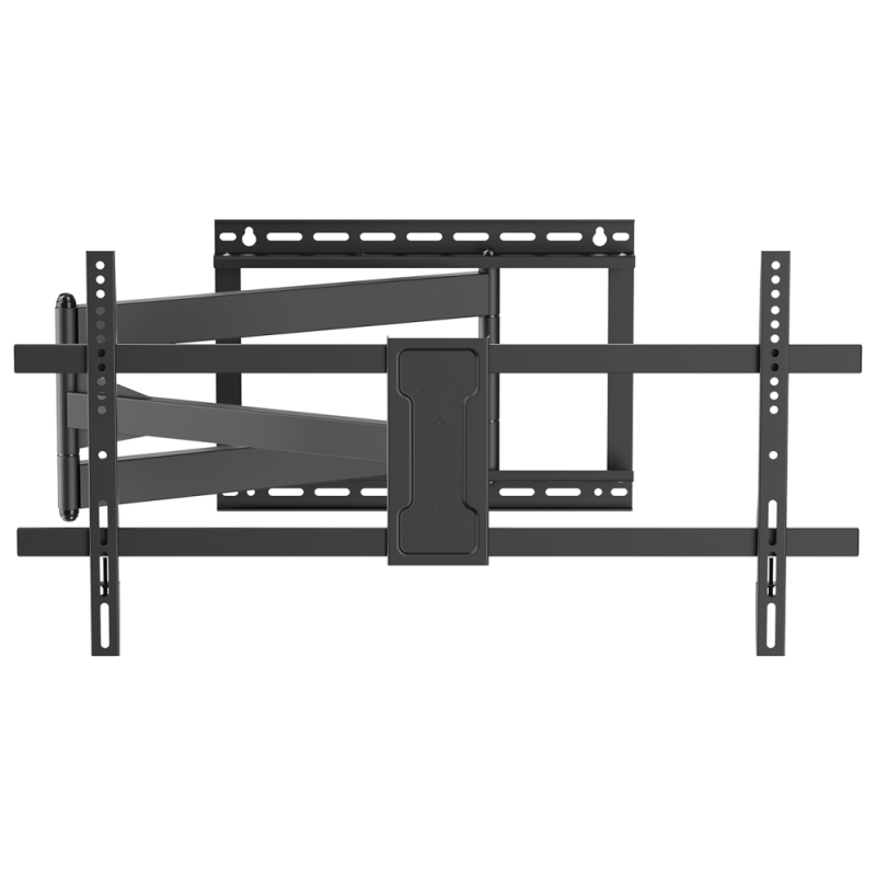 AISENS Soporte Pro Giratorio, Inclinable y Nivelable para Monitor/TV 50kg de 43″-80″, Negro