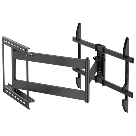 AISENS Soporte Pro Giratorio, Inclinable y Nivelable para Monitor/TV 50kg de 43″-80″, Negro
