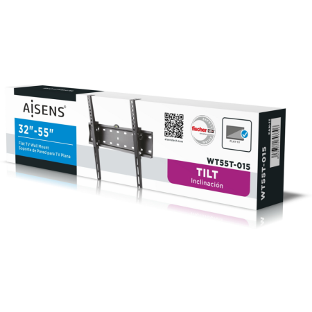 AISENS WT55T-015 soporte para TV 81,3 cm (32″) Negro