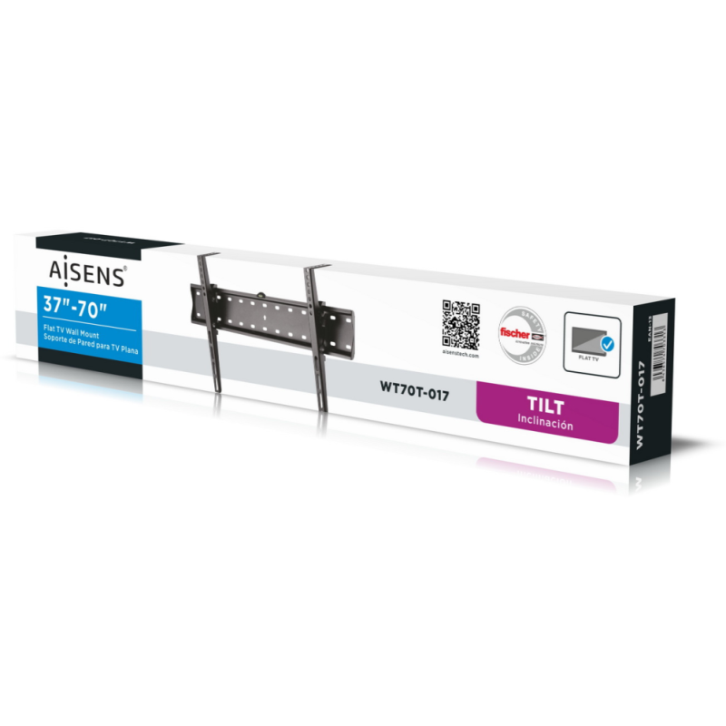 AISENS WT70T-017 soporte para TV 177,8 cm (70″) Negro