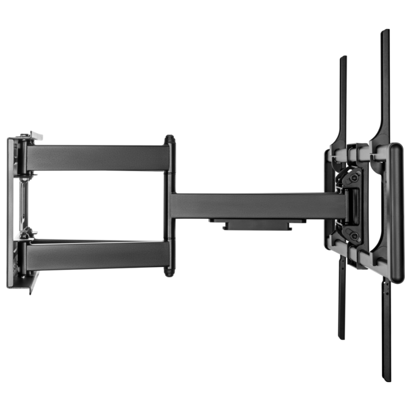 AISENS Soporte Pro Giratorio, Inclinable Y Nivelable Para Monitor/tv 120kg De 60-120, Negro