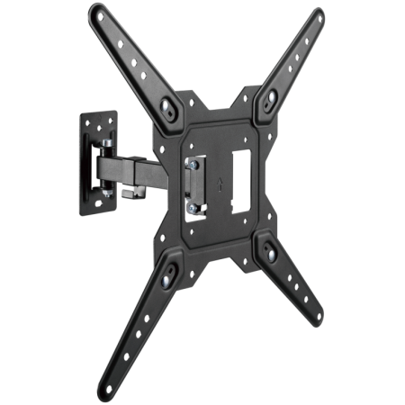 AISENS Soporte Eco Giratorio, Inclinable Para Monitor/TV 30kg (2 Pivotes) De 23-55, Negro