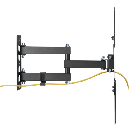 AISENS Soporte Eco Giratorio, Inclinable Para Monitor/TV 30kg (3 Pivotes) De 23-55, Negro