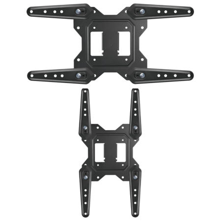 AISENS Soporte Eco Giratorio, Inclinable Para Monitor/TV 30kg (3 Pivotes) De 23-55, Negro