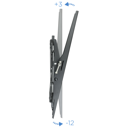 TooQ LP4391T-B soporte para TV 2,29 m (90″) Negro