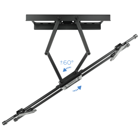TooQ LP3790TN-B soporte para TV 2,29 m (90″) Negro
