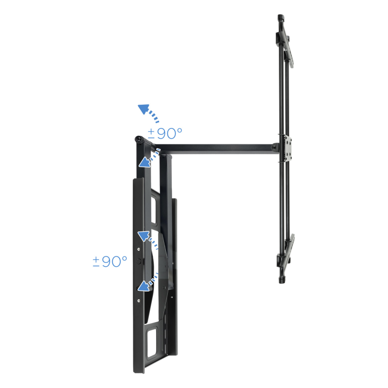 TooQ LP4380XL-B soporte para TV 2,03 m (80″) Negro