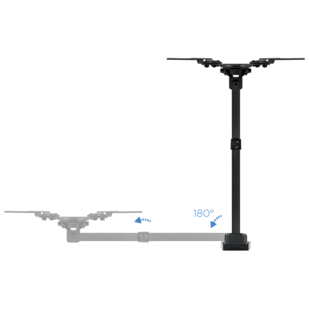 TooQ LP2142TNL-B soporte para TV 106,7 cm (42″) Negro