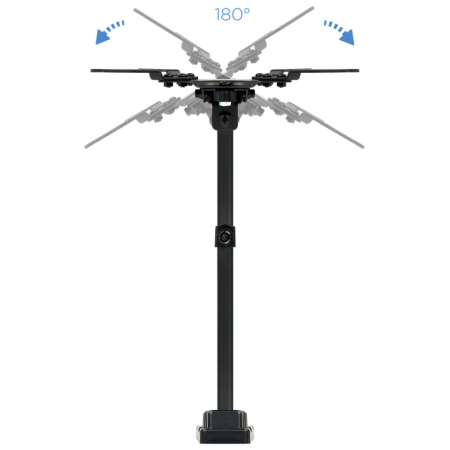 TooQ LP2142TNL-B soporte para TV 106,7 cm (42″) Negro