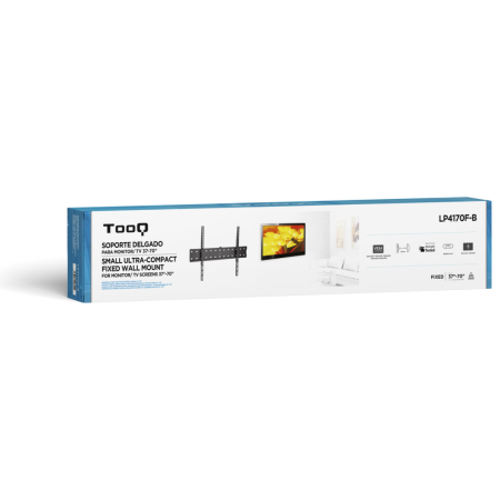 TooQ LP4170F-B soporte para TV 177,8 cm (70″) Negro